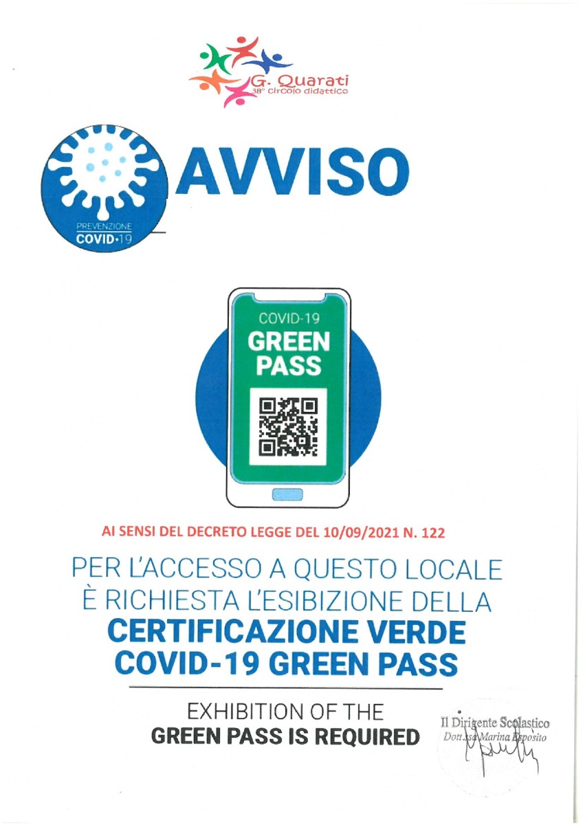 ACCESSO AI LOCALI SCOLASTICI